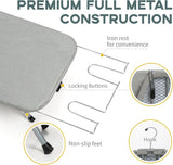 Portable Tabletop Ironing Board – Foldable 81×30.5cm, Iron Rest & Padded Feet