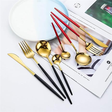 RoyalGlow cutlery set detail