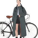 Veridra Long Waterproof Raincoat for Women - Stylish & Durable Weather Protection