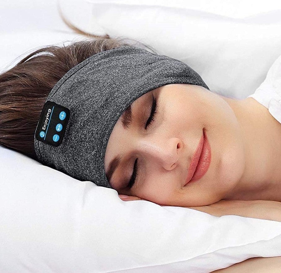 Bluetooth Sleep Headphones – Soft Headband, 4mm Speakers & 3-Night Battery