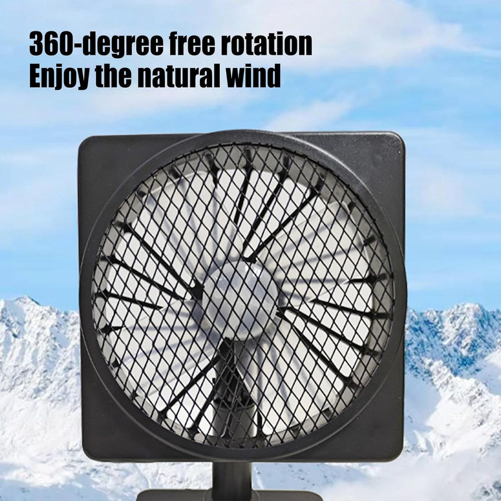 12V USB Air Circulator Car AC Cooling Fan with 360° Rotation (1+1 Free) - Aurovent