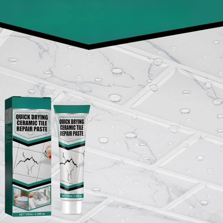 Tile Repair Paste Kit – Fast-Drying, Waterproof & 100 ml with Spatula