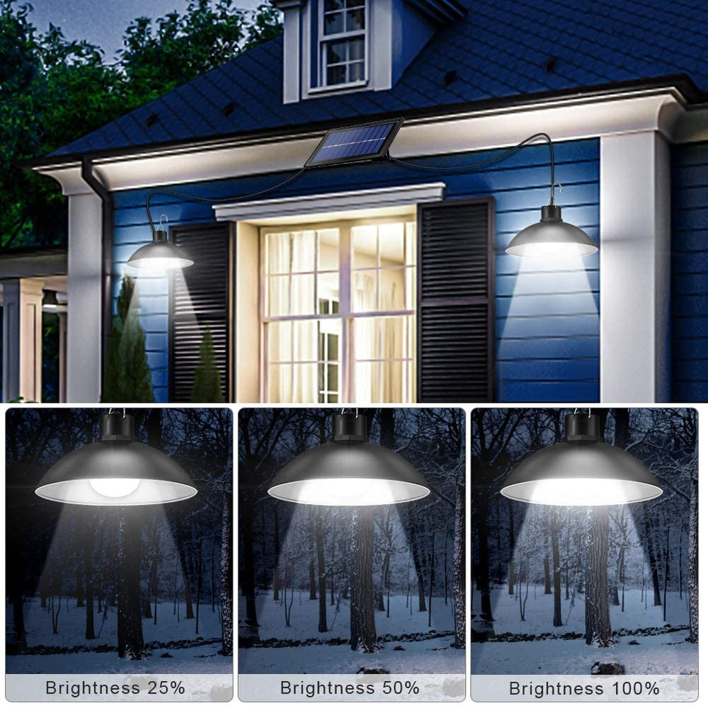 TwinRay – Wireless Solar LED Lamp Set with Remote Control