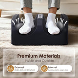 Electric Foot Massager – Heat Function, 3 Speed Settings & Dual Rotation
