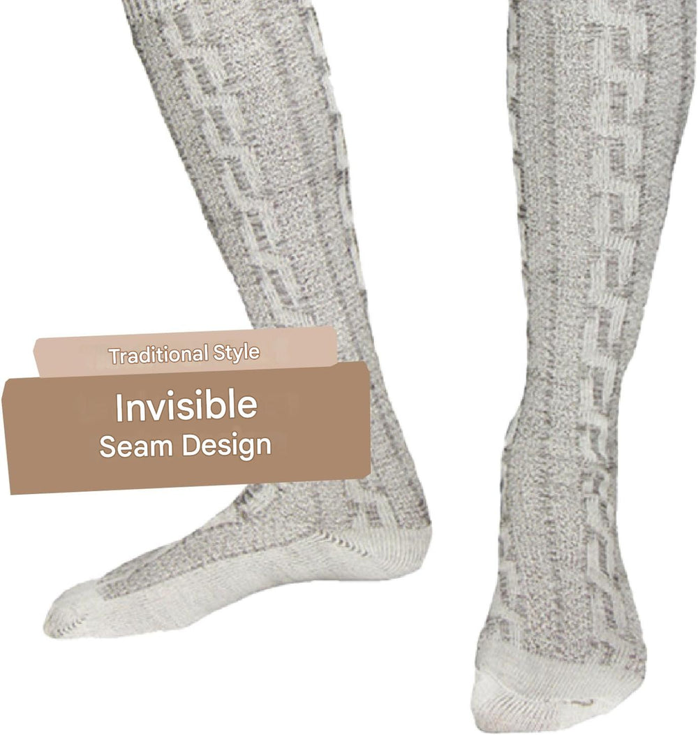 Sepp Bavarian traditional socks detail