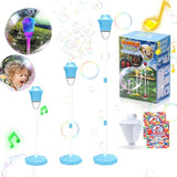 Bubble Machine with Stand – 20,000/Min, Height-Adjustable & USB Powered