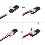 Optimized Product Title: "50-teiliges Set 2-polige Schnellverbinder für Kabel – Kein Abisolieren erforderlich – Einfache Verbindungstechnik" 

This title includes relevant keywords while clearly describing the product's features and benefits, making it mo