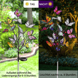 Solar Butterfly Garden Lights – Color-Changing LED, 8-Hour Runtime & Weatherproof