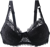 Plus-Size Lace Bra - Sexy & Elegant Design for Comfort and Style