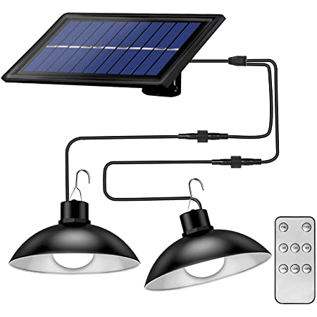 TwinRay – Wireless Solar LED Lamp Set with Remote Control