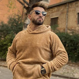 Enhanced Product Title: "Tim Fleece Hoodie for Men - Cozy Pullover with Adjustable Hood, Perfect for Casual Wear" 

This title includes relevant keywords while providing more details about the product to attract potential buyers.
