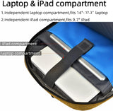 Water-Resistant Travel Laptop Backpack with USB Charging Port - Durable, Stylish, and Versatile for Commuting and Outdoor Adventures
