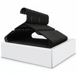 Clothes Hangers Plastic Set Heavy Duty Slim Closet Organizer