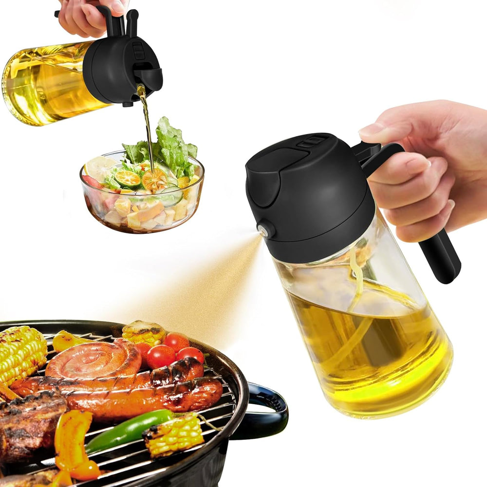 Optimized Product Title: "2-in-1 Glas Ölsprühflasche & Ausgießer – 470 ml – Perfekt für Kochen & Grillen" 

This title includes relevant keywords while highlighting the product's features and uses, making it more appealing for Google Shopping.
