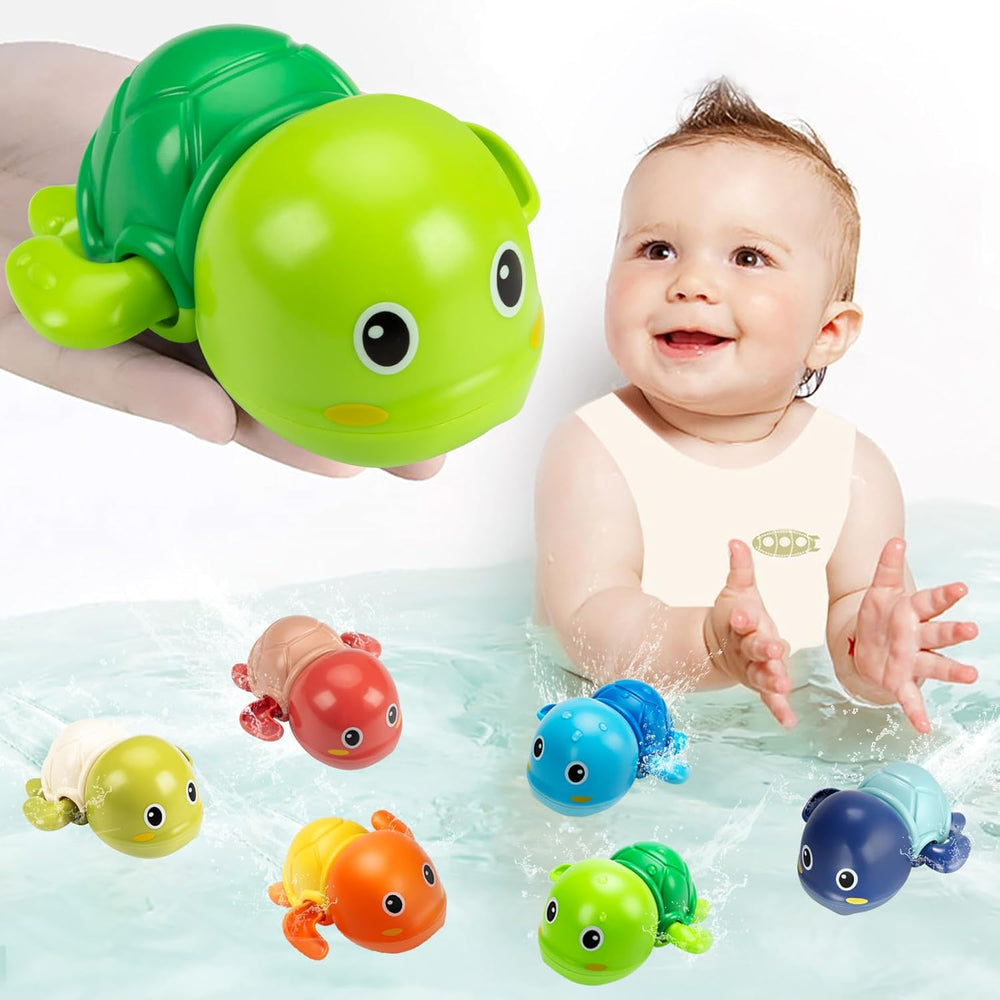 Optimized Product Title: **6er-Set Aufziehbare Schwimmschildkröten Badespielzeug – Spaß im Wasser für Kinder** 

This title includes relevant keywords while highlighting the product's features and benefits, making it more appealing for Google Shopping.