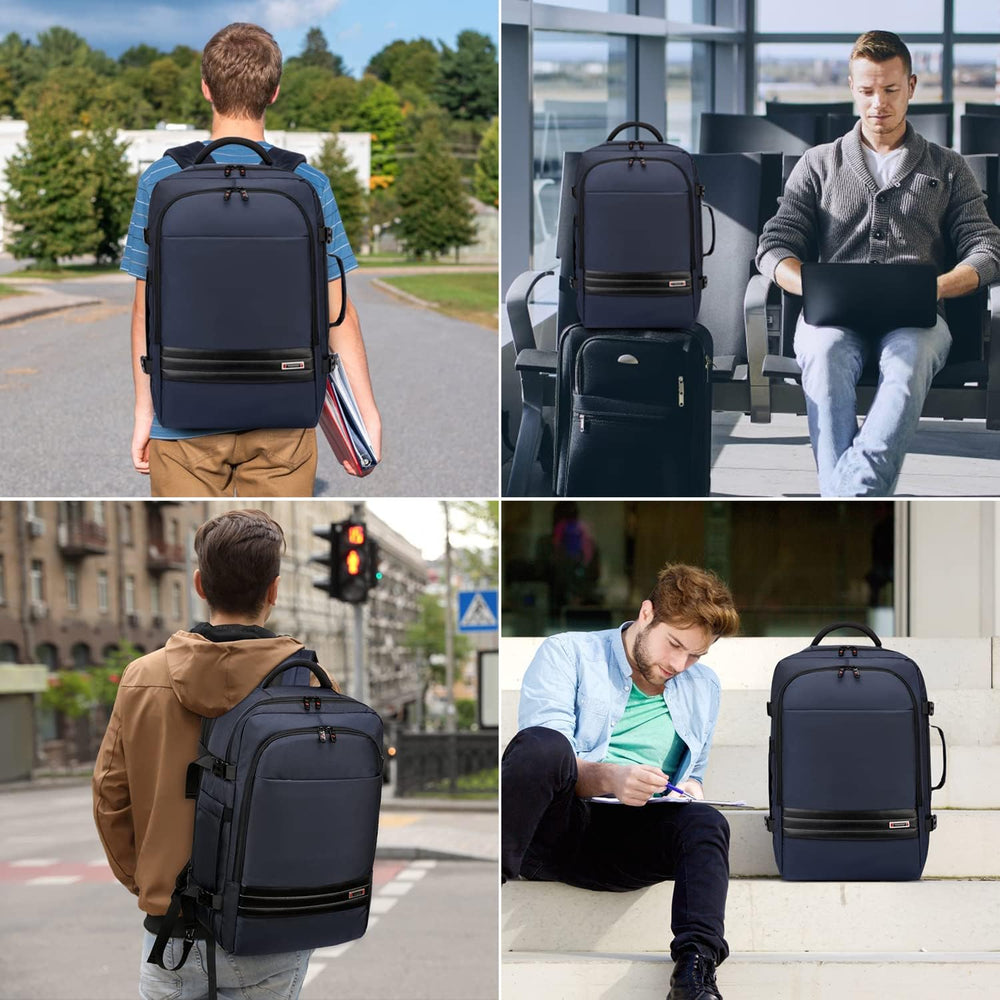 Expandable 45-55L Waterproof Travel Backpack