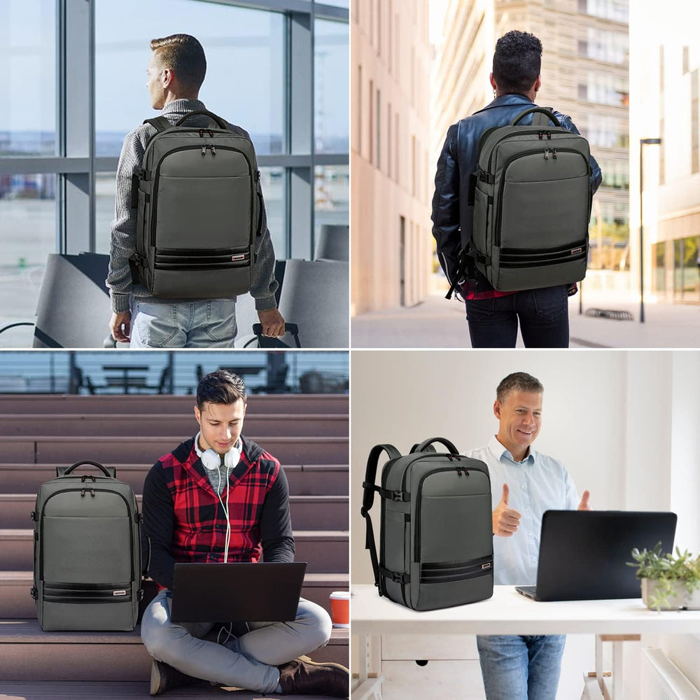 Expandable 45-55L Waterproof Travel Backpack