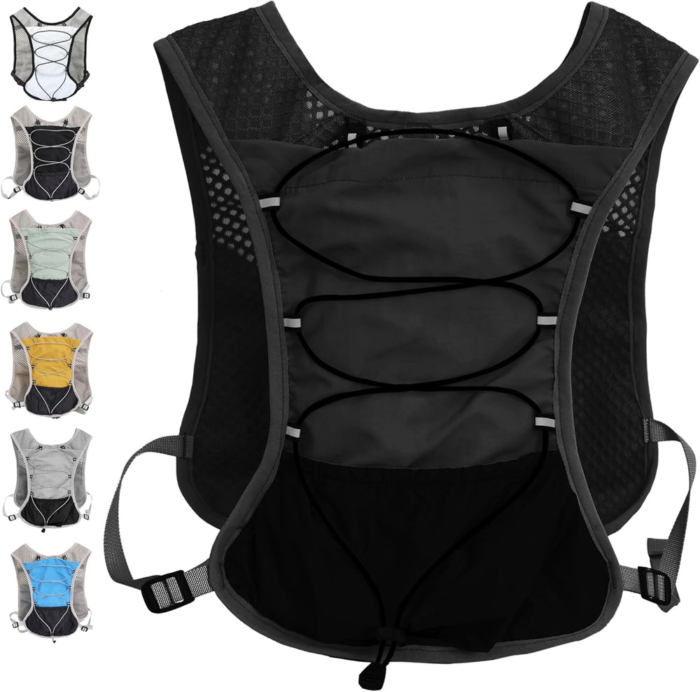 Dravien Ultra-Light Hydration Running Vest with 2L Water Bladder - Perfect for Trail Running, Hiking & Outdoor Activities