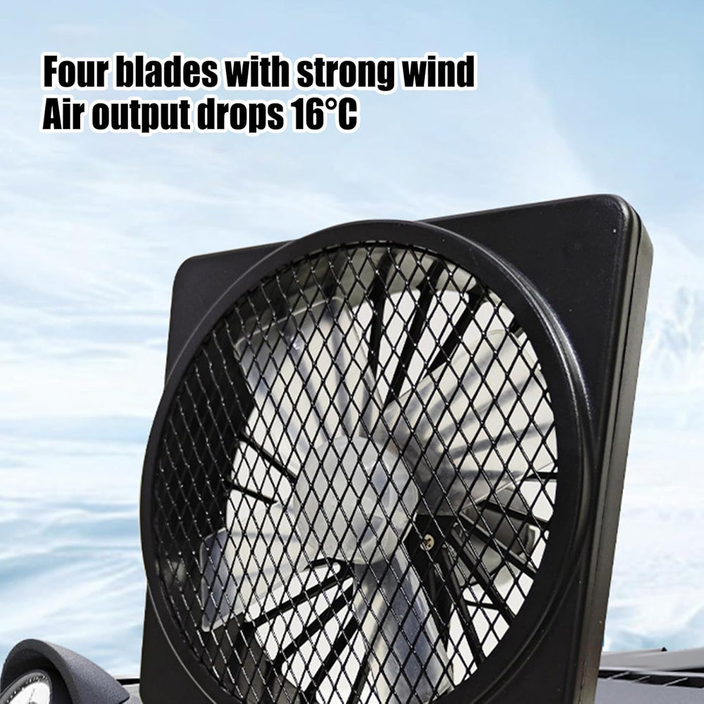 12V USB Air Circulator Car AC Cooling Fan with 360° Rotation (1+1 Free) - Aurovent