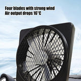12V USB Air Circulator Car AC Cooling Fan with 360° Rotation (1+1 Free) - Aurovent