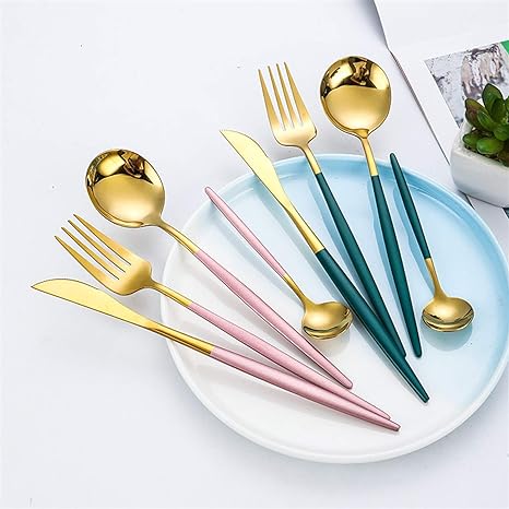 RoyalGlow cutlery set detail