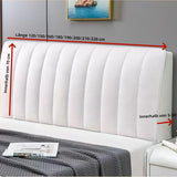 Padded Headboard Slipcover – Soft Cushioned, 120×70 cm & 4 Colors