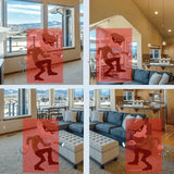 E27 Wireless Security Camera – 1080p, 360° Pan-Tilt & Infrared Night Vision