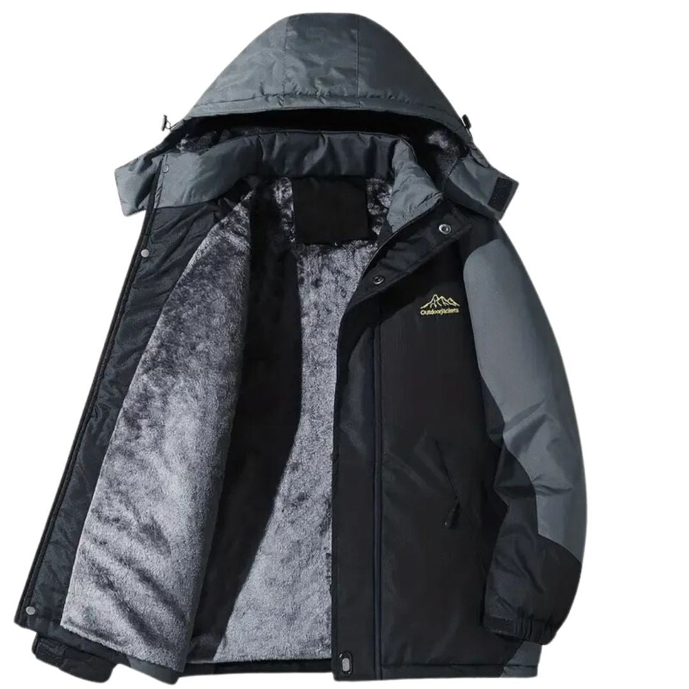 Men's outdoor jacket with hood - Roderik