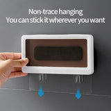 Waterproof Shower Phone Holder – Touch-Through Cover, Adhesive Mount, Fits 6.8 Inch