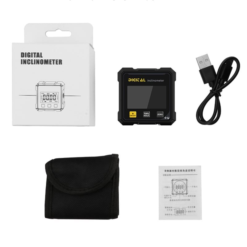 Enhanced Product Title: "Digitale Wasserwaage mit Magnetfuß – Präzise Winkelmessung für Bau und DIY-Projekte | Hochwertige digitale Wasserwaage" 

This title includes relevant keywords while providing additional context to attract potential buyers.