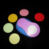 15-in-1 Craft Paper Punch Set – ABS & Zinc Alloy, 1.5 cm Motifs & 15 Shapes