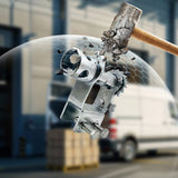 Universal Rope Clamp – Reinforced Steel, Screw-Mount & Cargo Securing for Trucks