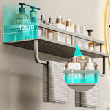 Kalsten | Minimalist Bathroom Accessories Hardware Set Bathroom Shelf Bathroom Accessories Kit