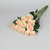 Mothers Day Artificial Flowers Rose Bouquet Red Roses Decor