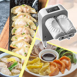 Electric Dumpling Maker – USB Rechargeable, Two Speeds & Waterproof Body
