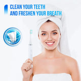 Ultrasonic Electric Tooth Cleaner – 5 Modes, 31,000 VPM & USB Rechargeable