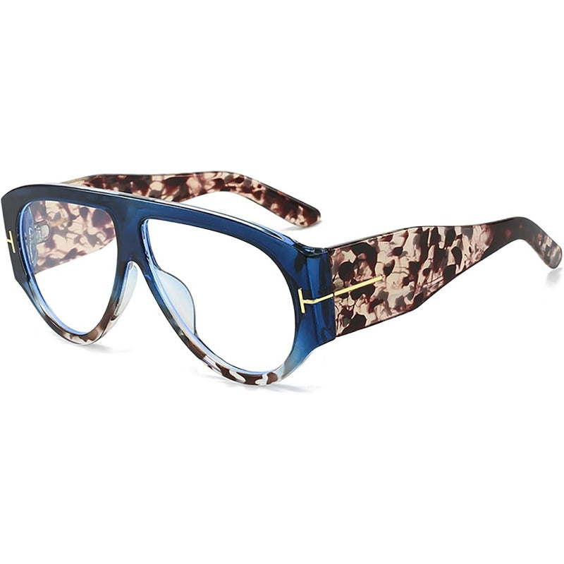 Oversized Aviator Sunglasses – Unisex, UV400 Protection & Metal Frame