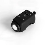 2-in-1 Bike Light & Horn – 12 COB LEDs, 110dB Horn & USB Rechargeable