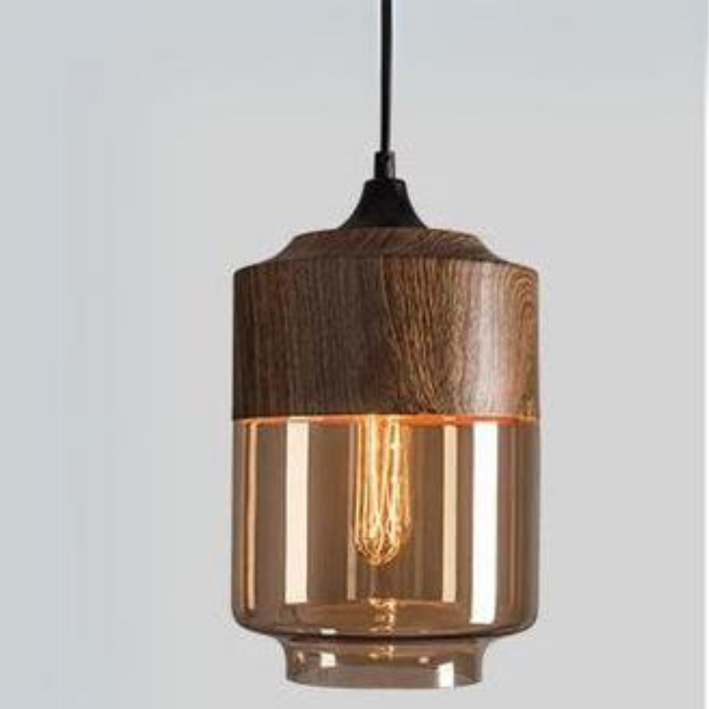 NordLuna – Stylish Scandinavian Wooden Ceiling Lamp