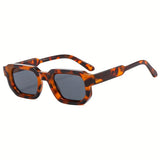 Retro Square Sunglasses – Polycarbonate, UV Protection & Unisex