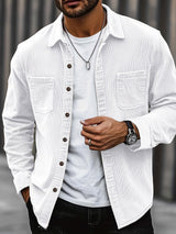 Johan™ Men's Corduroy Shirt Jacket - Stylish & Versatile Outerwear for Every Season