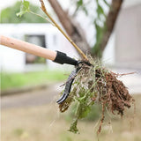 Ergonomischer Unkrautentferner mit abnehmbarem Griff – Rückenschonendes Gartenwerkzeug für müheloses Unkrautjäten