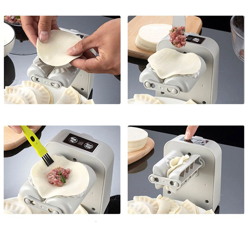 Electric Dumpling Maker – USB Rechargeable, Two Speeds & Waterproof Body