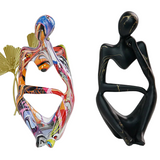 Enhanced Product Title: "Moderne Abstrakte Denker Skulptur – Kunstvolle Deko für Zuhause und Büro" 

This title includes relevant keywords while emphasizing the modern and decorative aspects of the sculpture, making it more appealing for Google Shopping s