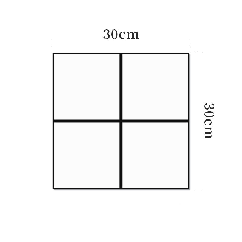 Self-Adhesive Vinyl Floor Tiles – Waterproof, 30×30 cm & 4-Pack Peel-and-Stick