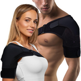 Adjustable Shoulder Brace – Breathable Fabric, One Size & Pain Relief Support