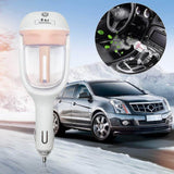 Car Humidifier with Aromatherapy – Ultrasonic, 2h Timer & 12V Cigarette Lighter