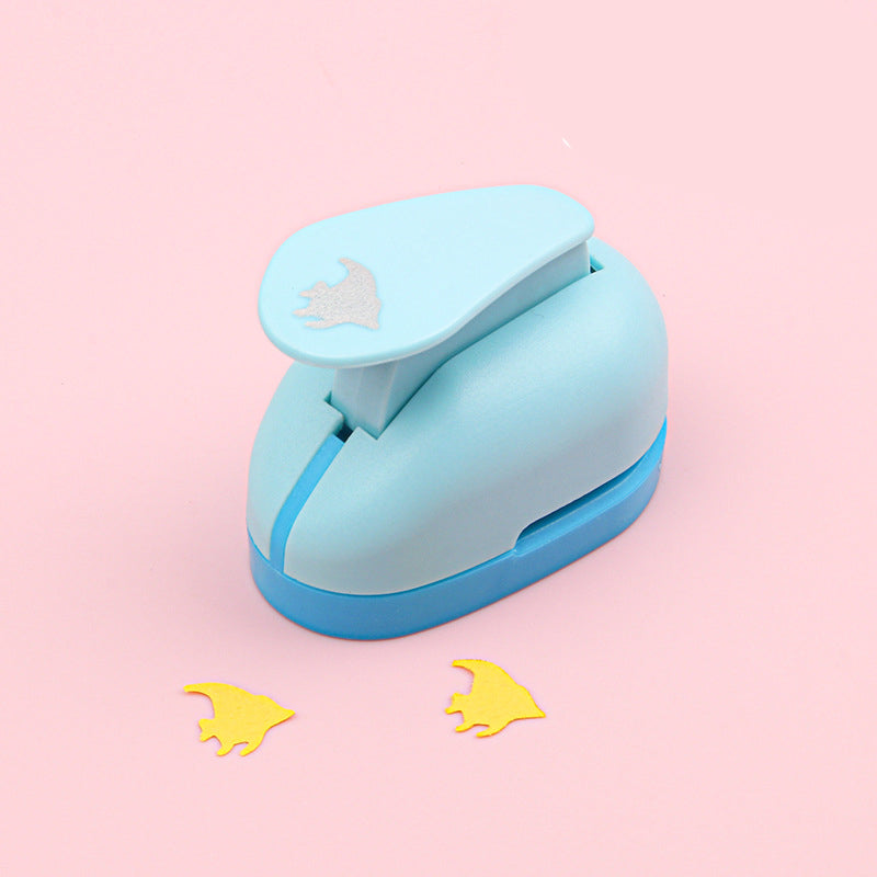 15-in-1 Craft Paper Punch Set – ABS & Zinc Alloy, 1.5 cm Motifs & 15 Shapes