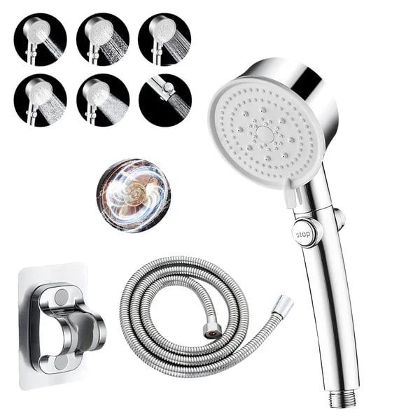 Optimized Product Title: "Hochdruck-Duschkopf mit 5 Strahlarten & Selbstreinigungsfunktion – Perfekte Dusche für Entspannung und Komfort" 

This title includes relevant keywords while enhancing the appeal for potential buyers.