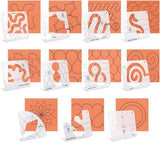 Free-Motion Quilting Stencil Set – 11 Acrylic Templates & Machine Guide